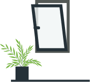 Fenêtre oscillo-battante 1 battant